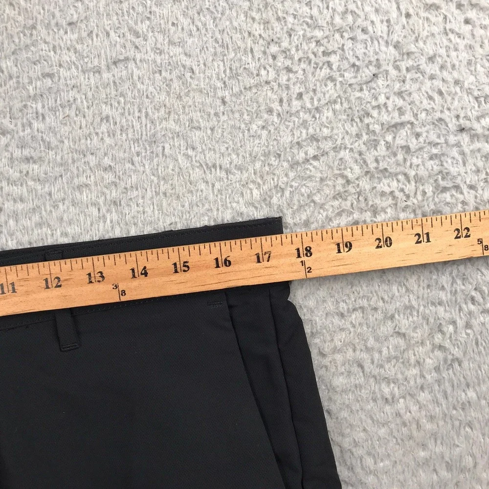 Banana Republic Flat Front Pant Mens 34x34 Black Performance Lightweight New NWT